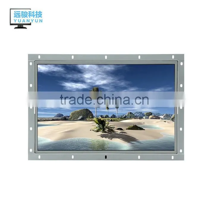 industrial 19 inch USB metal frame LCD monitor 1440*900 open frame /kiosk/wall