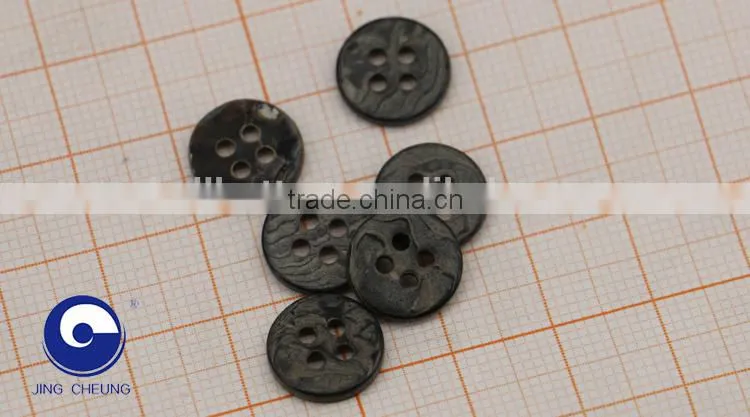 customized sea shell button