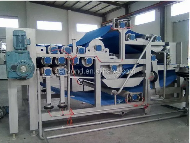 Small Capacity apple Belt Press for apple Juice