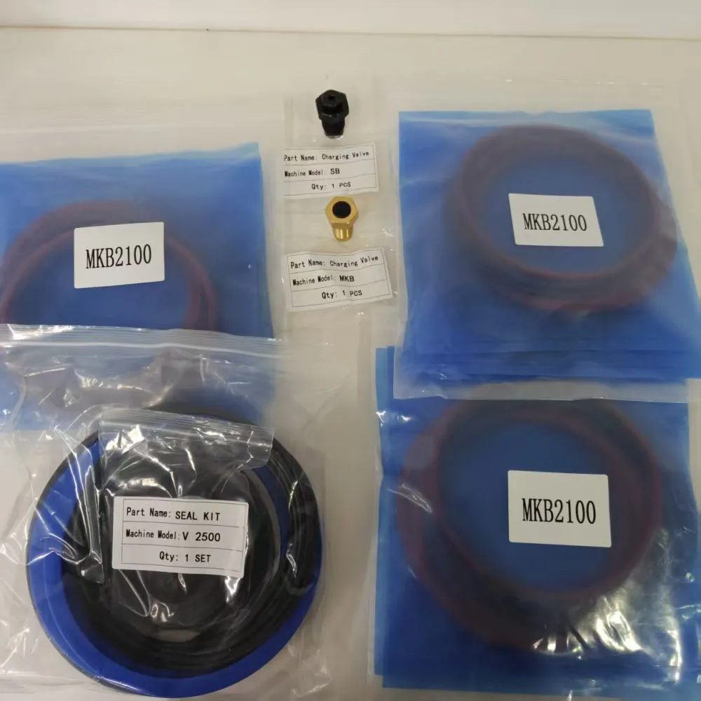 Konan hydraulic breaker MKB hammer parts seal kits charging valve MKB1200 MKB1400 MKB1500 MKB2100