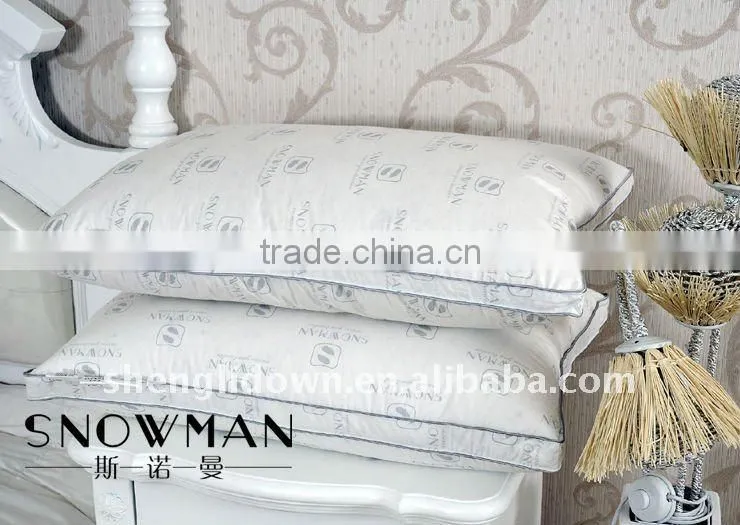 Duck goose down pillow, goose feather pillow, sduck down feather pillow