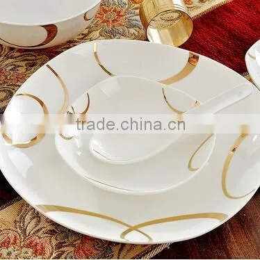 56 pcs spanish style dinnerware set