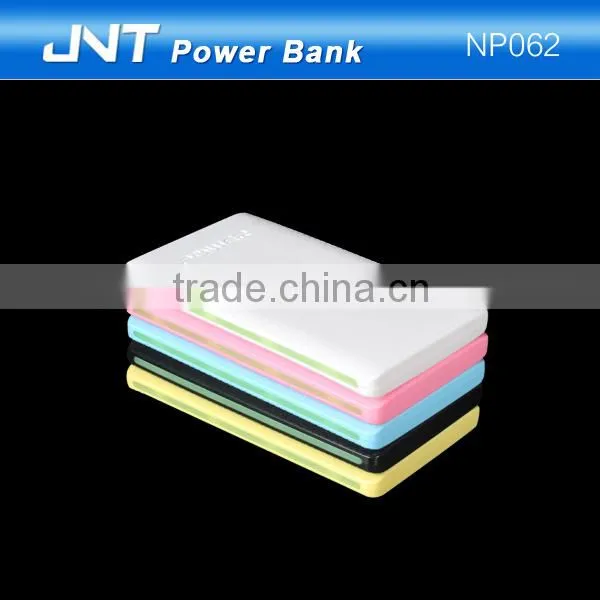 HOT sell polymer 4000mah portable power bank NP062 with 1 year warranty