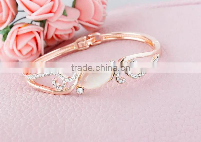 2016 New Fashion Opal Crystal Bracelets Wholesale Charming Bracelet