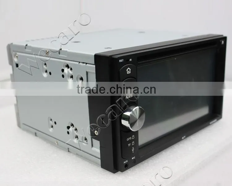 The new capacitive screen Android 4.4 gps auto 2 din car dvd player tv antenna