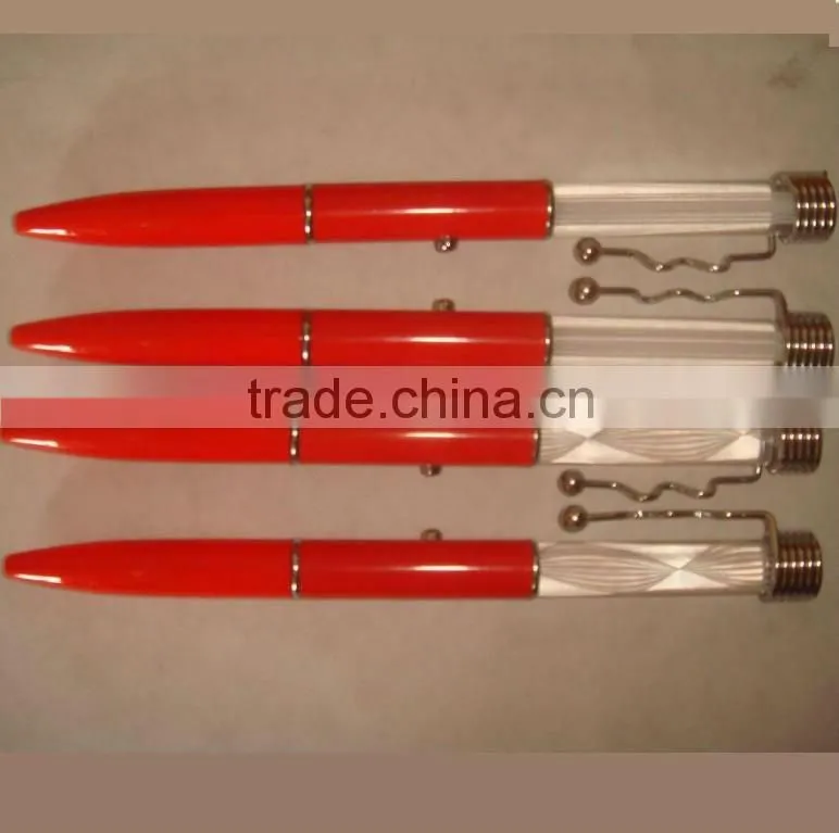 2014 new design progector pen , sized logo led projector pen, Slim led flashlight ballpen for advertising