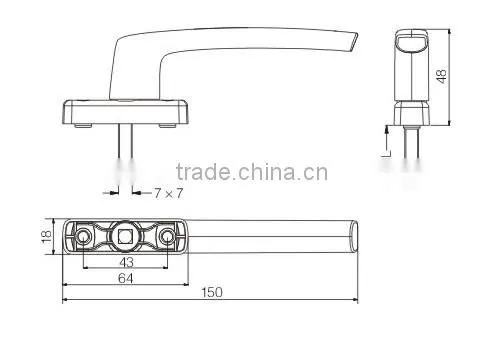 upvc window hardware