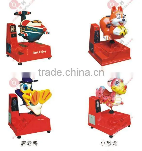 Coin Operated Amusement Arcade Kiddie Ride Go-Anywhere Vehicle