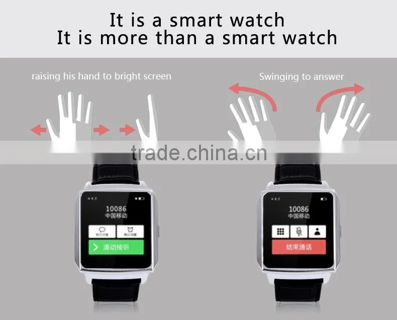 2016 New Smartwatch Bluetooth Smartphone Watch For Iphone & Samsung Android Phone Relogio Inteligente Reloj Smart Watch