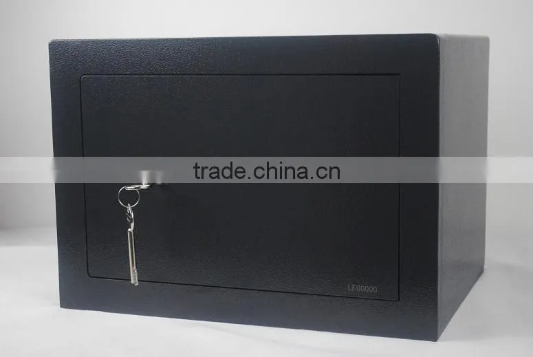 2014 Latest Cheap mechanical two key security safe box