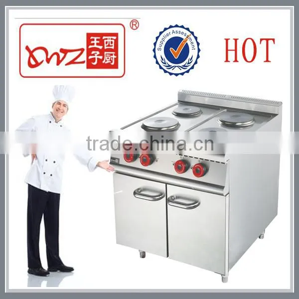 Round electric cooker and oven