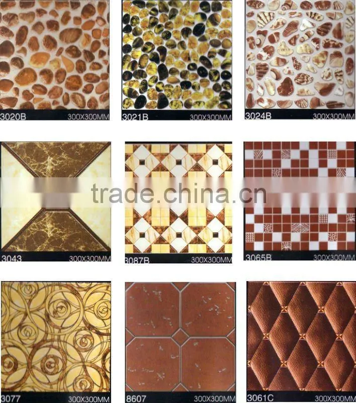 Hot sales Polished Crystal Tiles, Vitrified Tiles, good quality floor tile, 300*300