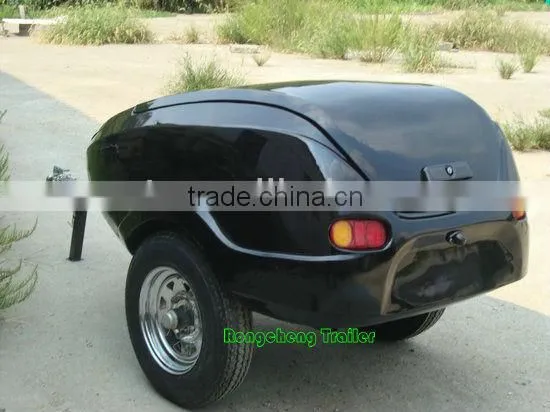 RC-MT-04 New model fiberglass motorcycle cargo trailers