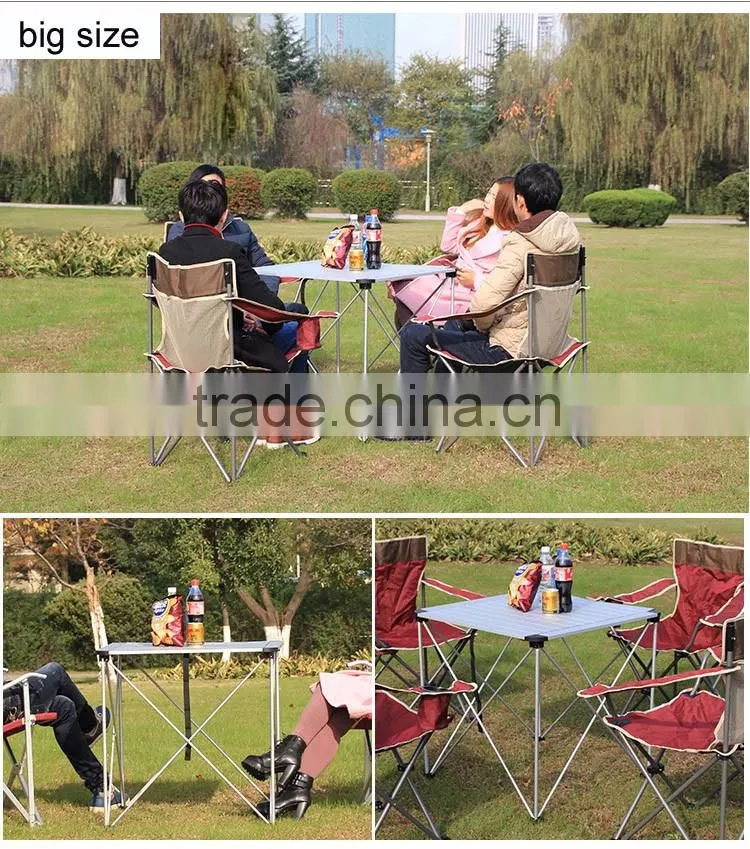 Light Aluminum Folding Picnic Garden Portable Outdoor Camping Foldable Dining Table
