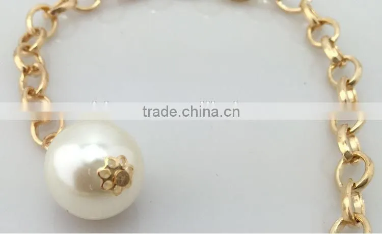 Korean New Belt Chain , Fashion Casual Rhinestones Pearl Slimming Belt Chain