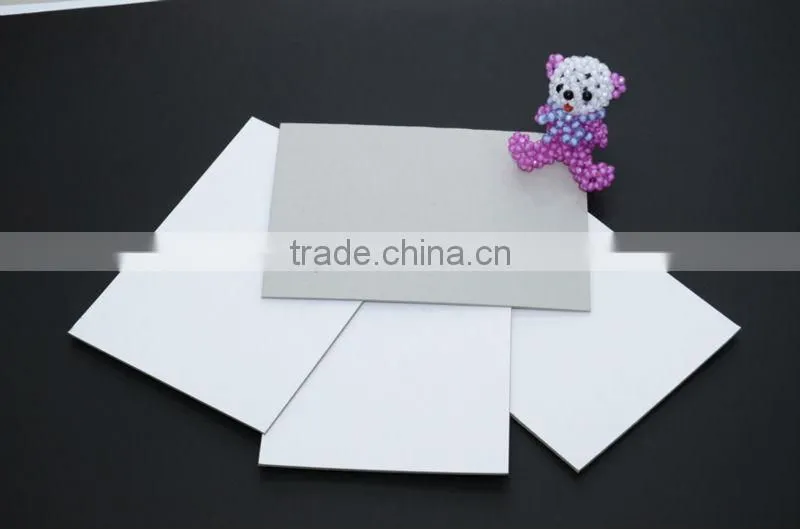Sun paperboard with grey back,double grey paper board