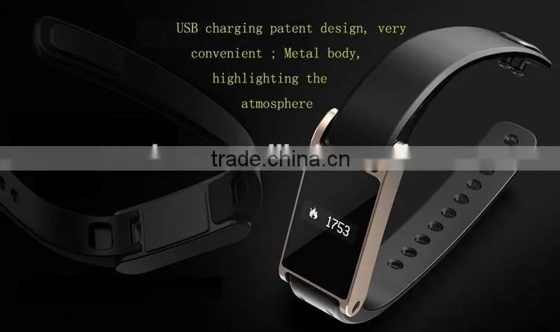 i6 Bluetooth 4.0 Wristband Health Bracelet ring Smart Watch Sports Sleep Pedometer Recorder Smartwatch for iphone IOS Android Ph