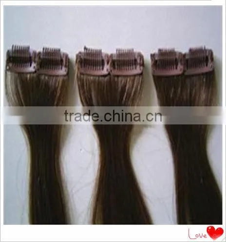 hot sell clip in hair extensions for black women