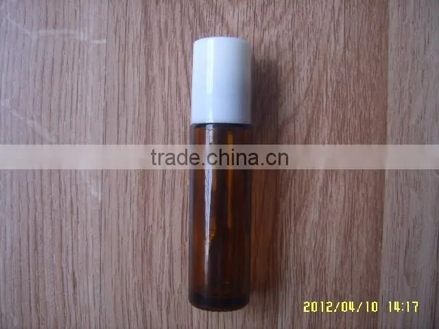 Amber roll on glass bottle,10ml roll on bottle,roll on bottle