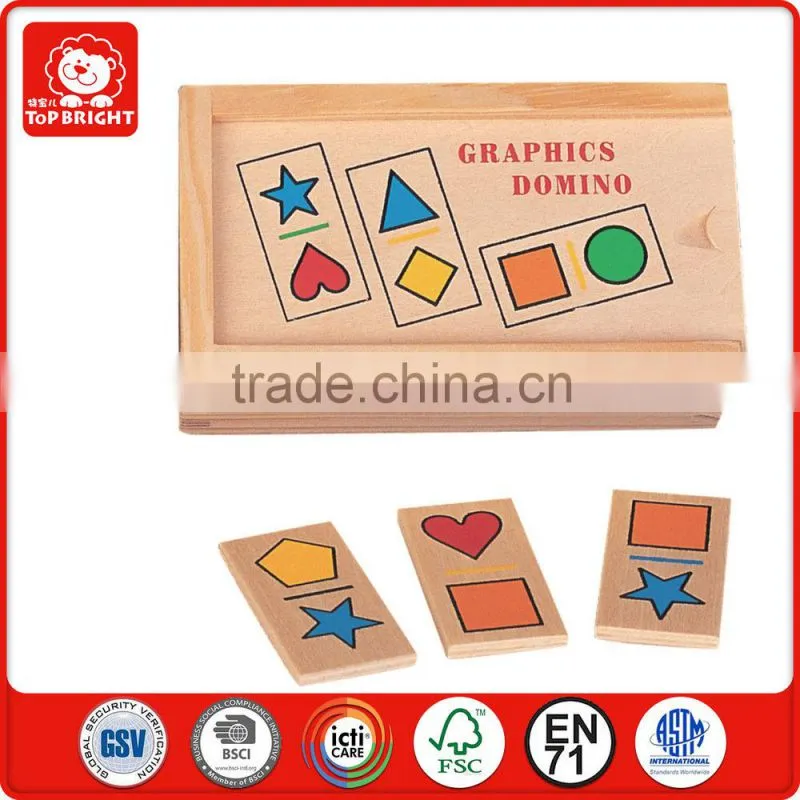 clastic china factory toys 28 pcs fancy toy in storage wood box enlightenment early education children domino game