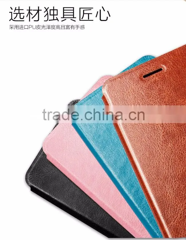 Original MOFI Rui Series Slim Leather Case For Huawei Mate S Flip Cover With Stand Leather Case TB-0129