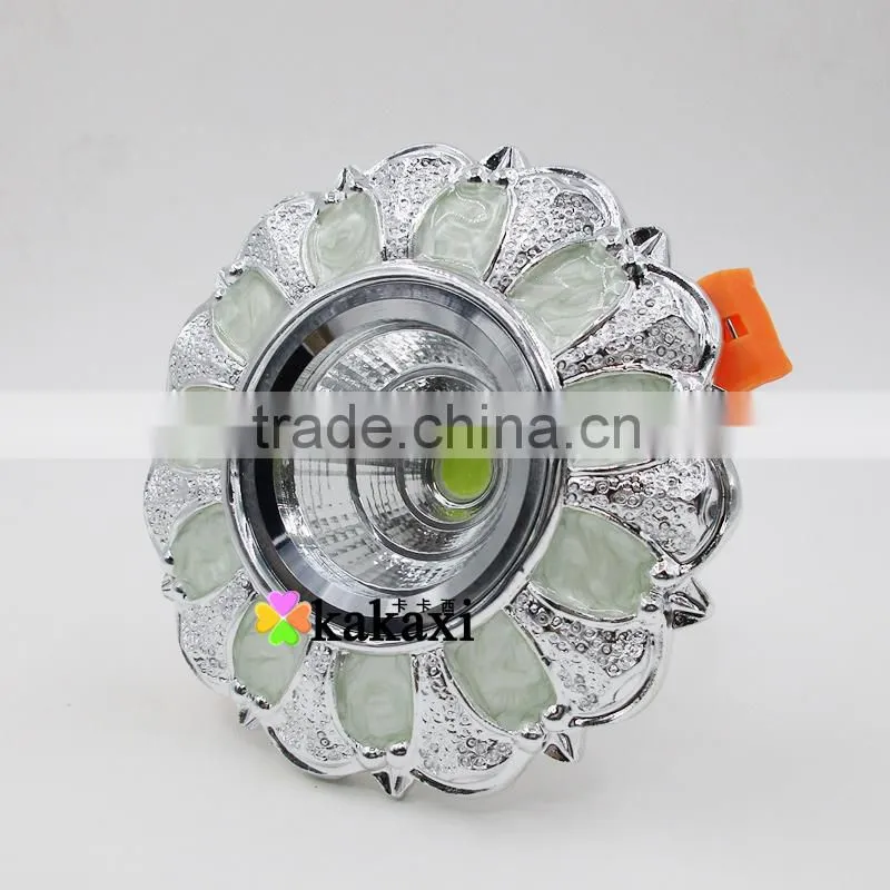 European LED Ceiling Light COB 3W 5w Resin + Aluminum LED Downlight Spotlight