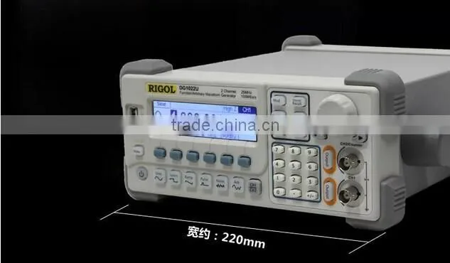 DG1022 Signal Generator 2 Channel 25 MHz Harmonic Sine Arbitrary Waveform Function Generator