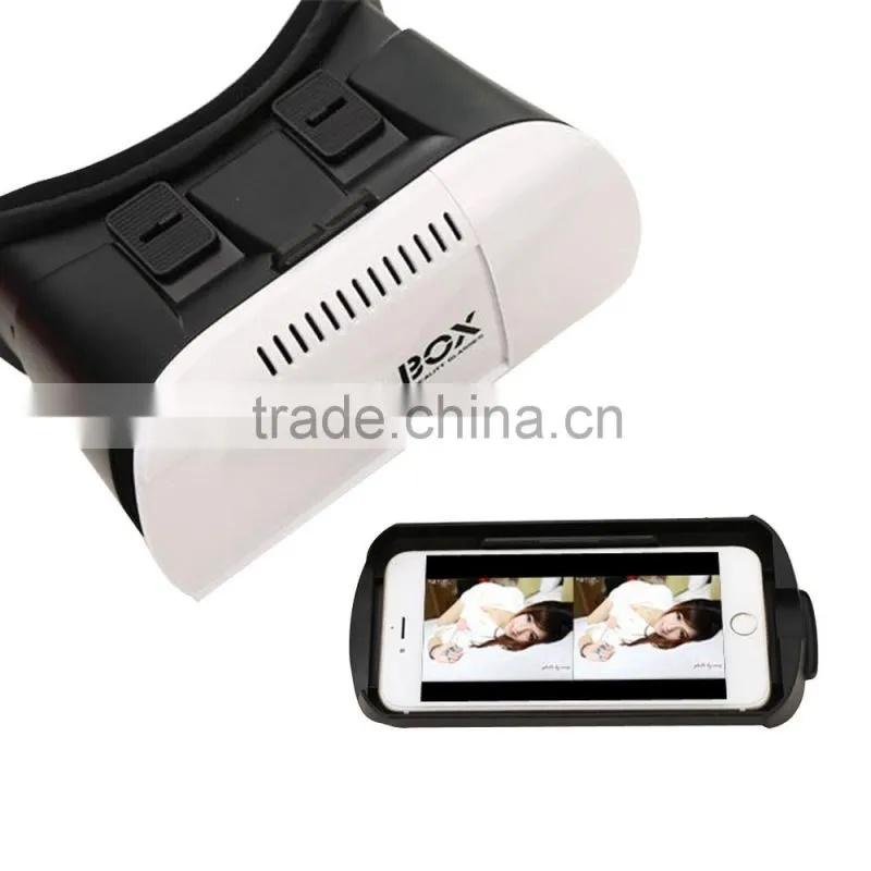 New VR BOX 3 d Glasses Mobile Phone Virtual Reality Fit 4.7 to 6.0 inch mobile phone 3 d Glasses Print Logo vr Headset
