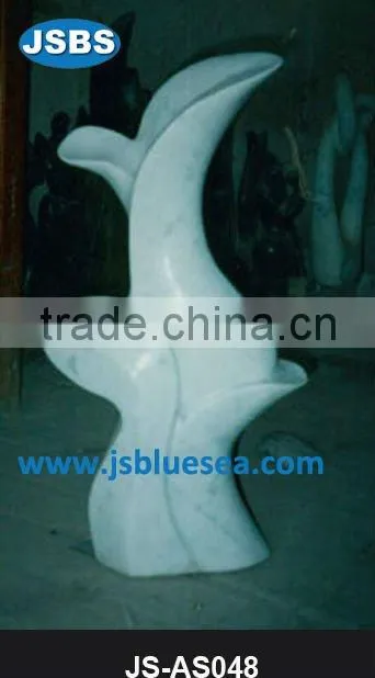 Marble abstract baby statue