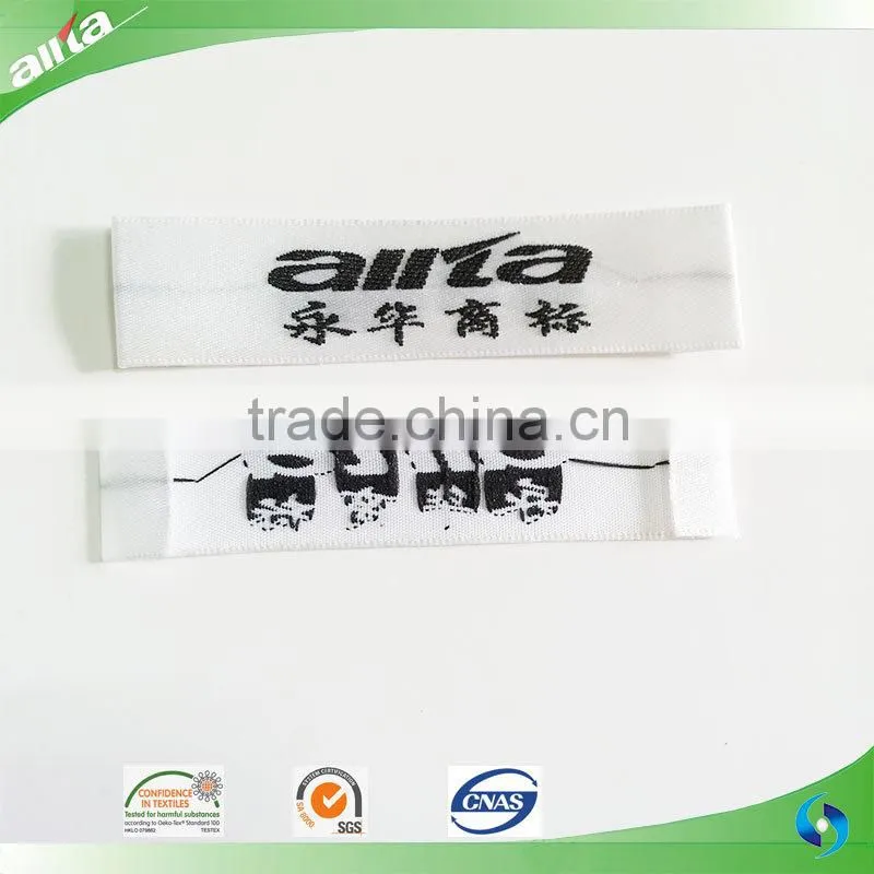 Allta Group customize cheap neck label woven labels by own factory