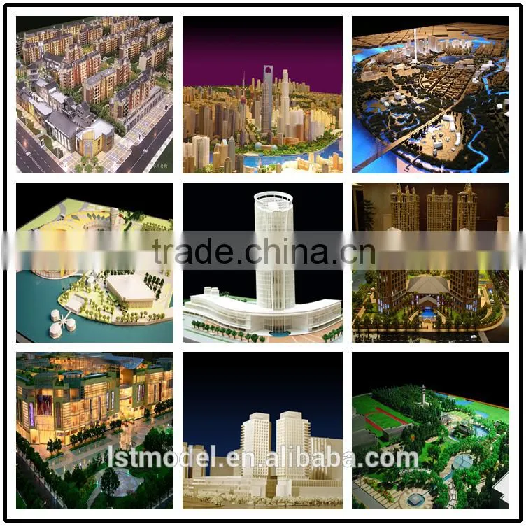 For real estate selling miniature scale building model