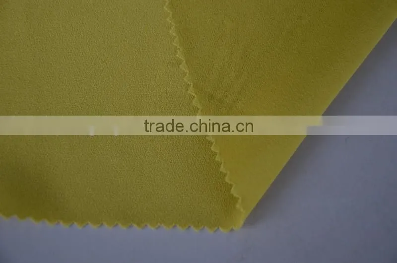 single side heavy weight moss crepe chiffon fabric for lady wear