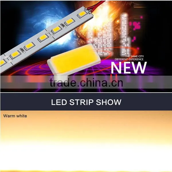 Warm White DC12V SMD5630 60leds rigid LED Strip Light IP33