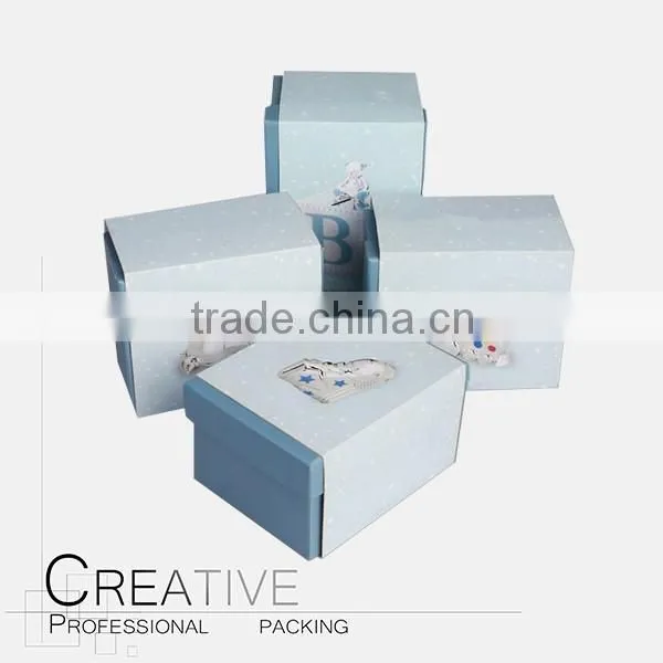 Printing baby gift box high quality cardboard gift box for baby