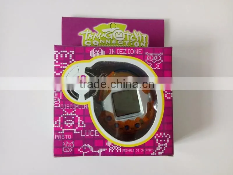 Hot Sale Mini Plastic Electronic Digital Pet Machine Funny Toys Handheld Game Machine For Gift
