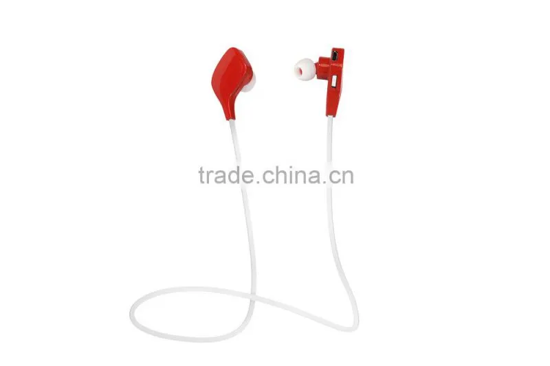 New coming smart wearable device neck back sports bluetooth headset earphone