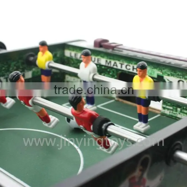2015 latest toy wooden table football with EN71