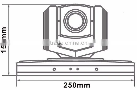 3.27 Megapixel Sony 20X Optical 12X Digital Zoom HD PTZ Video Conference System Camera DVI-I video utput (SCV-HD820-SN6300)