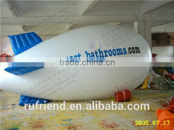 Enduring appeal of advertising inflatable airship / blimp aerial advertising