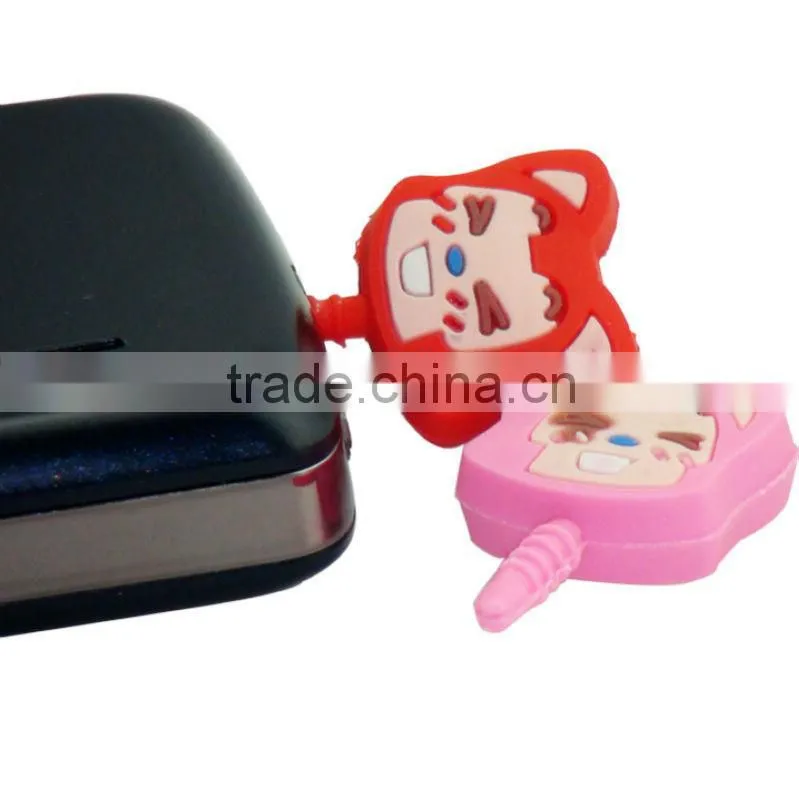 2013 Earphone Dustproof Plug Headset Jack Dust Cap Free Shipping