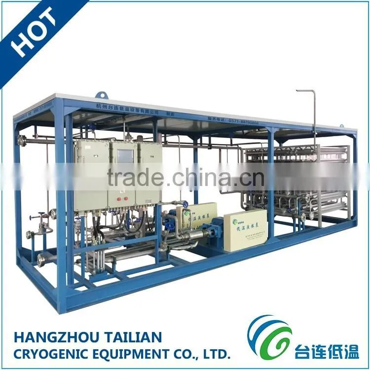 High Efficiency High Quality Regulating-Metering LNG Skid Mounted