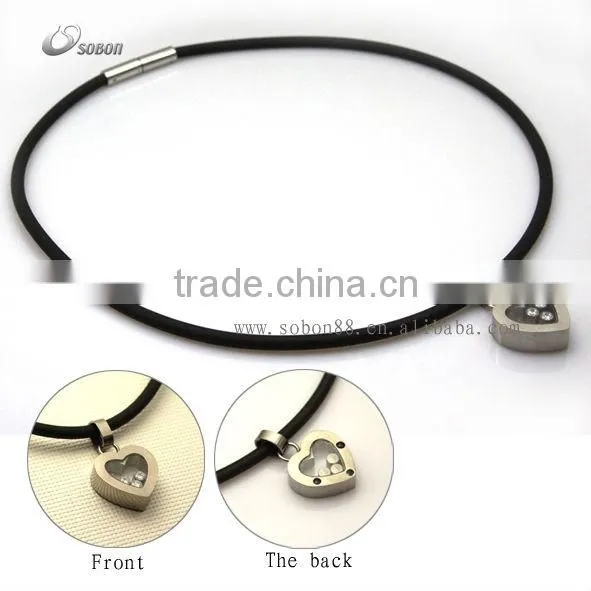 health protection silicone necklace with pendent