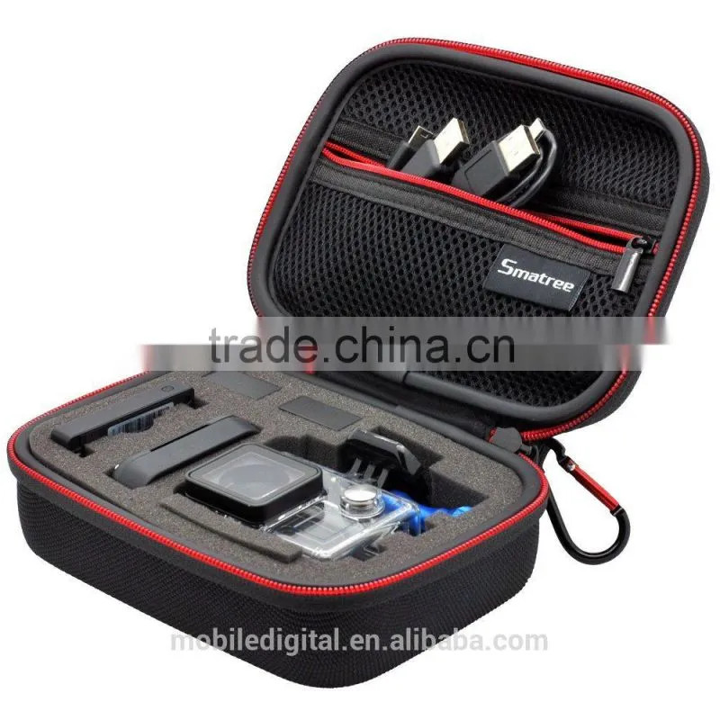Shockproof EVA gopro camera case for go pro hero 3 hero3 3+ protective carry hard accessories bag
