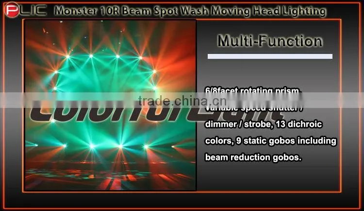 China Manufacturer Wash Spot Beam Moving Head ZOOM Lighting