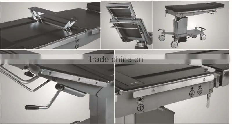 Medical Equipment Medical Product Mechanical Operating Table with Operating Light Optional
