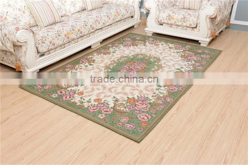 Luxury woven axminster carpet_Qinyi