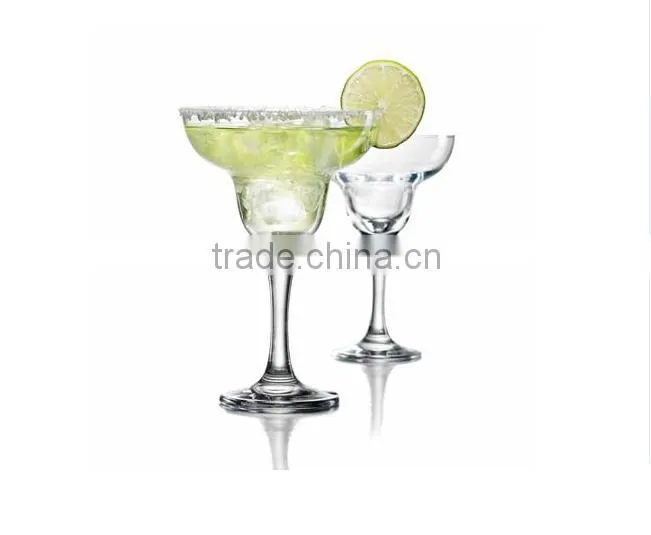 Sunyo Customized Crystal Clear Glass Margarita Cup