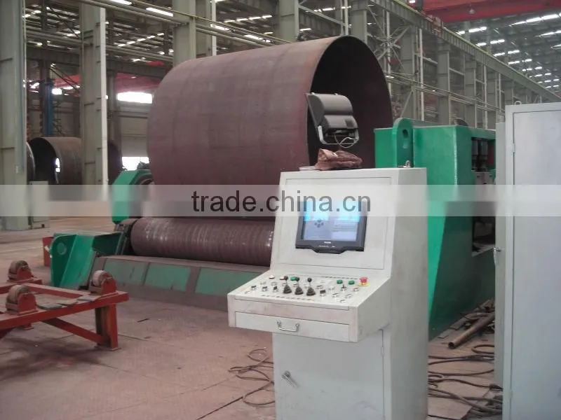 W11 three roller coiling machine/metal plate roll machine tool