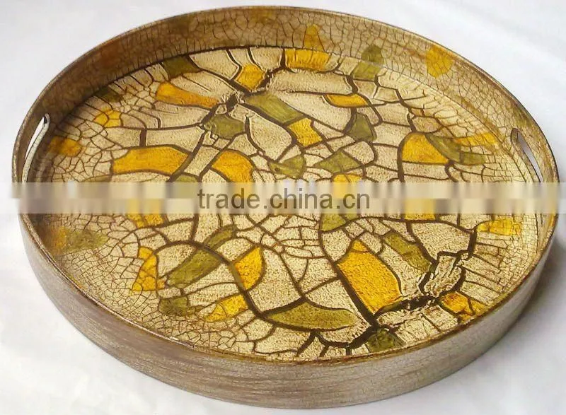 Gold plastic tray,pp plastic tray
