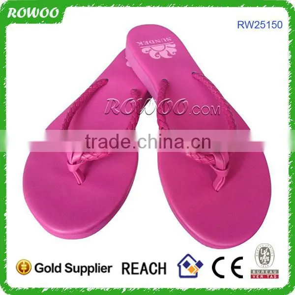 Special Flip Flops braided sandals for women